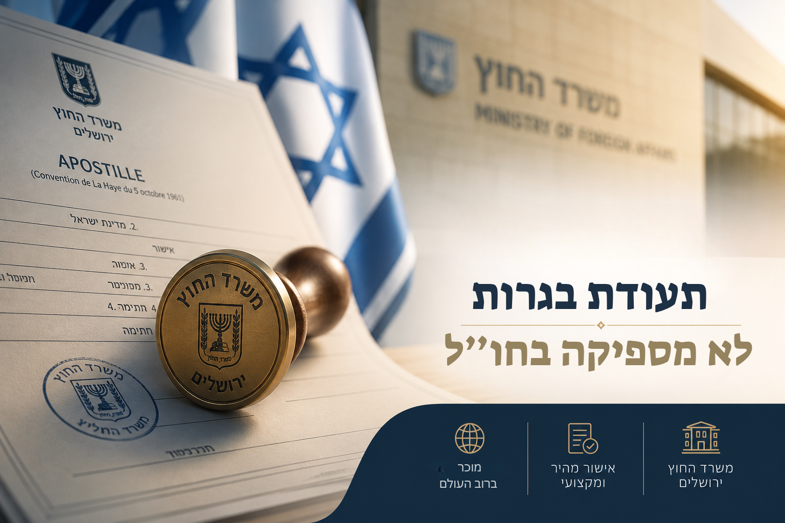 אפוסטיל תעודת בגרות