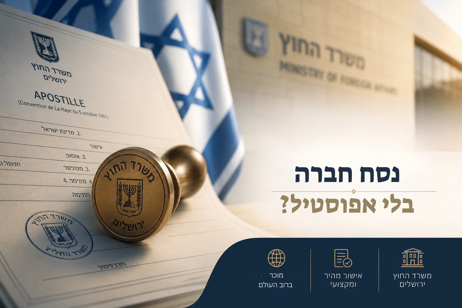 אפוסטיל לנסח חברה
